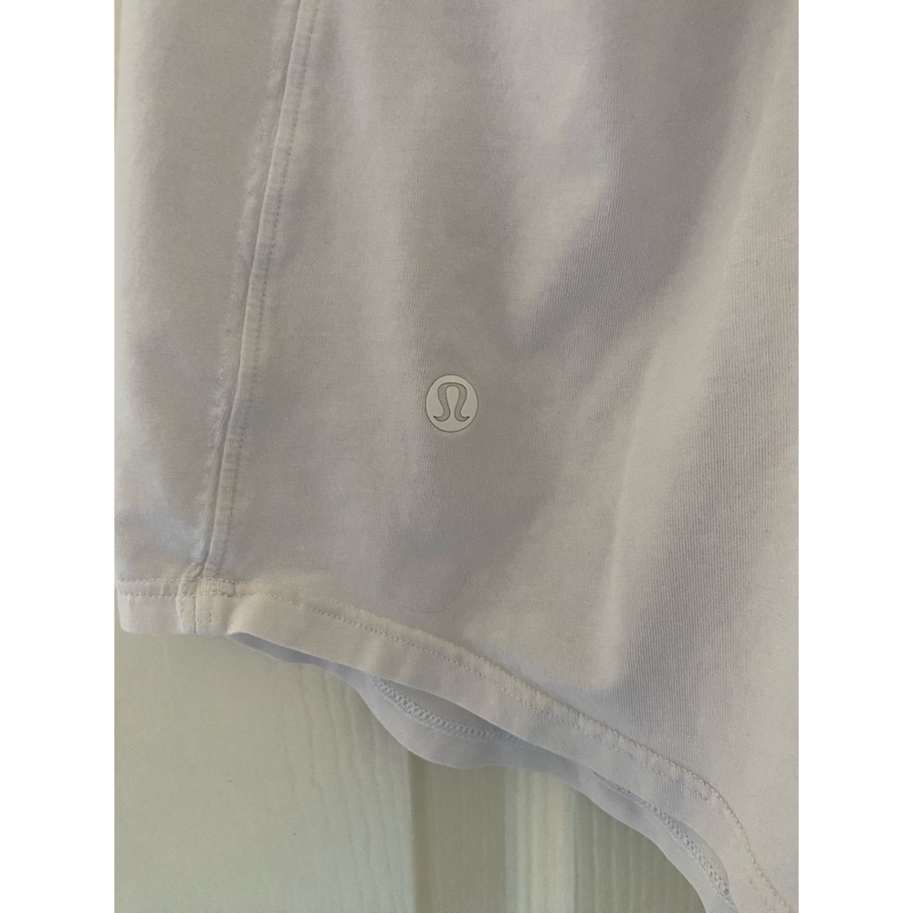 White Racerback Lululemon Tank - Picture 3 of 3
